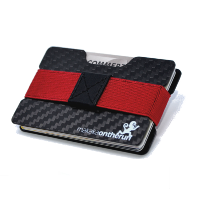 MakakaOnTheRun® Carbon Slim Wallet